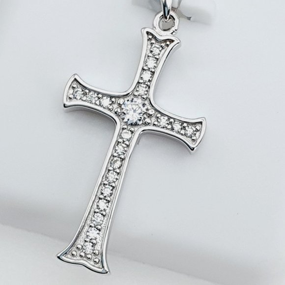 "925 Sterling Silver Cubic Zirconia Pendant,U19254425 - Picture 11 of 11